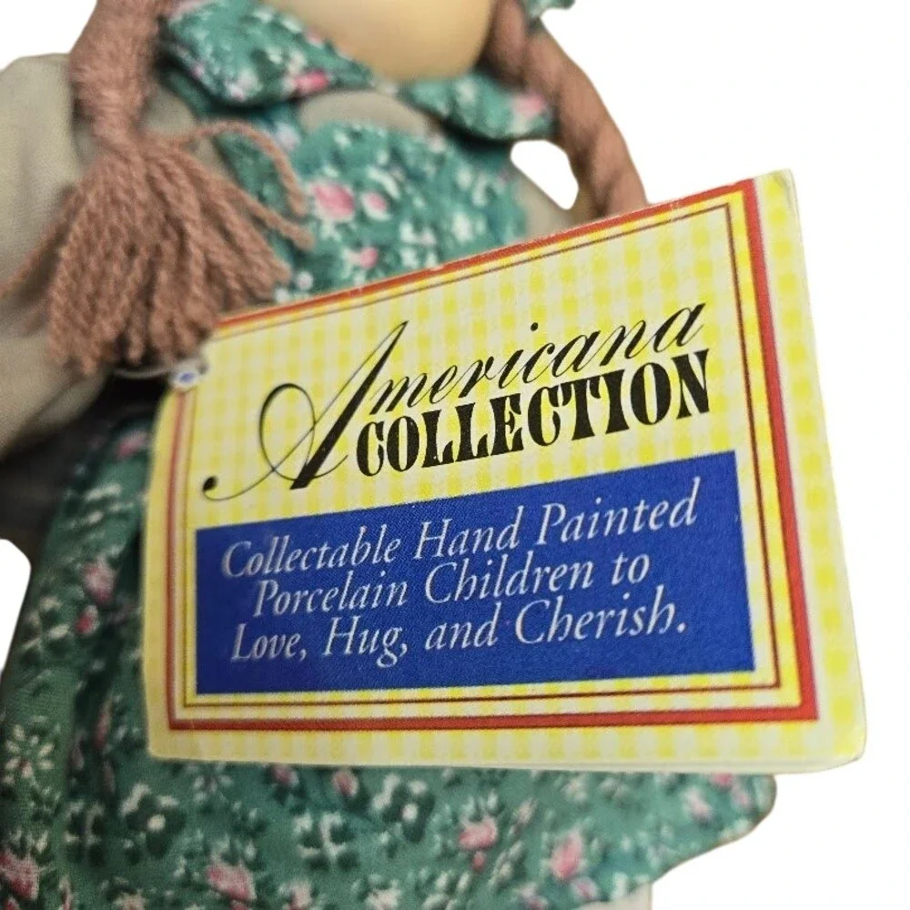 Americana Collection‎ Hand Painted Porcelain Children Dolls Lot 9 Vintage Style